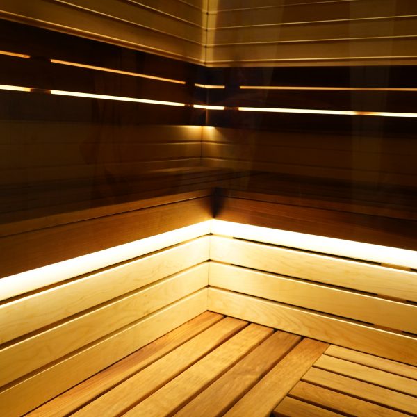 Izbūvēta pirts telpa pērtuve