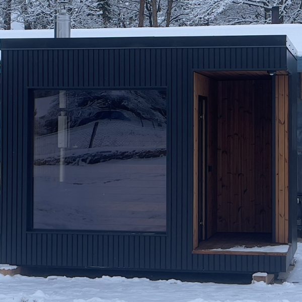 Pirts ar panorāmas logu