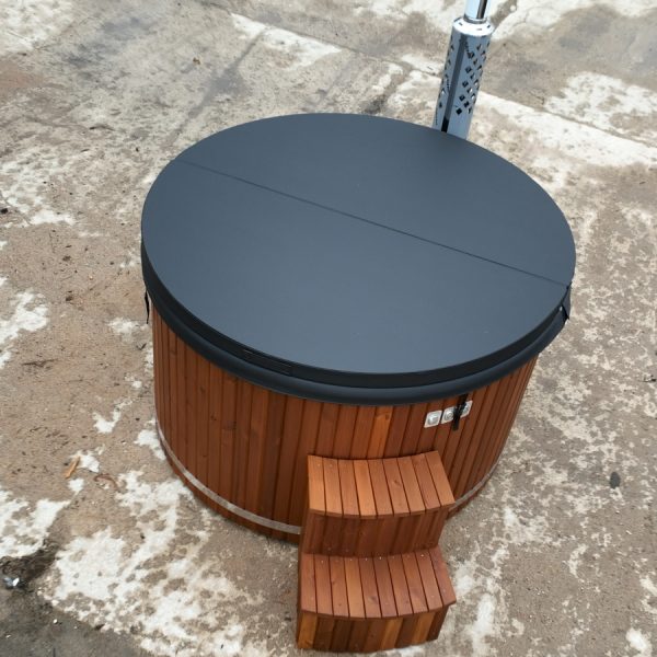 Insulated thermal cover for hot tub