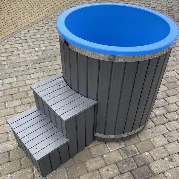 Aukstais kubls zilā krāsā