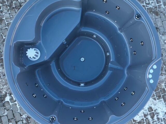 Akrila kubls ar termokoka apdari