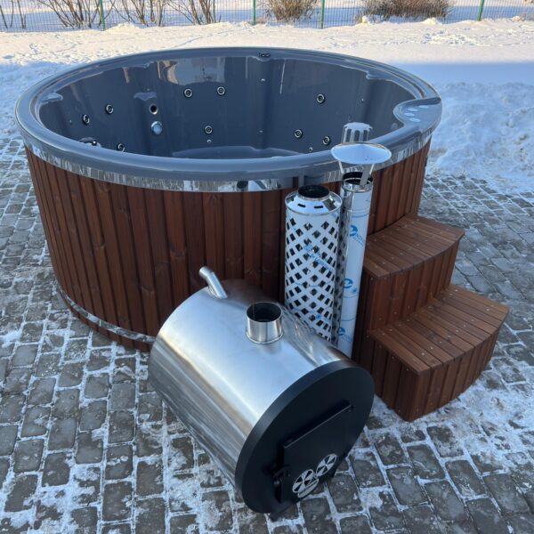 Akrila kubls ar ārējo krāsniņu