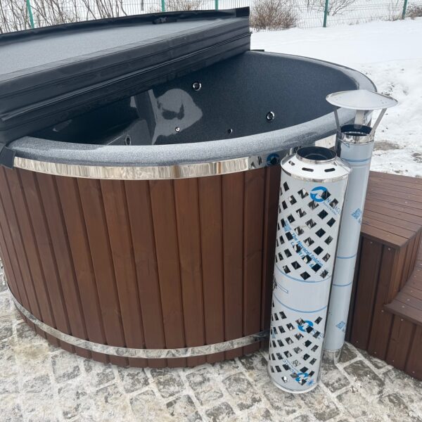 Koka kubls ar termokoka apdari